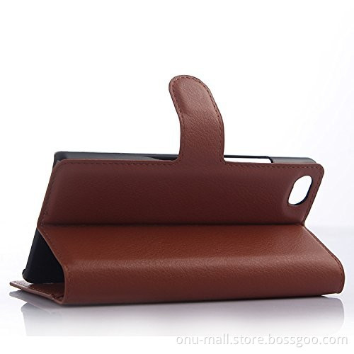 New Arrival Flip Stand Wallet PU Leather Case Cover for ZTE Nubia Z9 Mini Case
